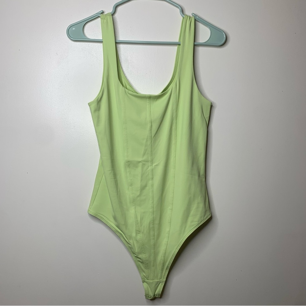 House of Harlow 1960 Lime Green Bodysuit